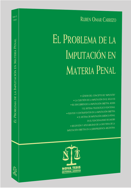 El problema de la imputacin en materia penal